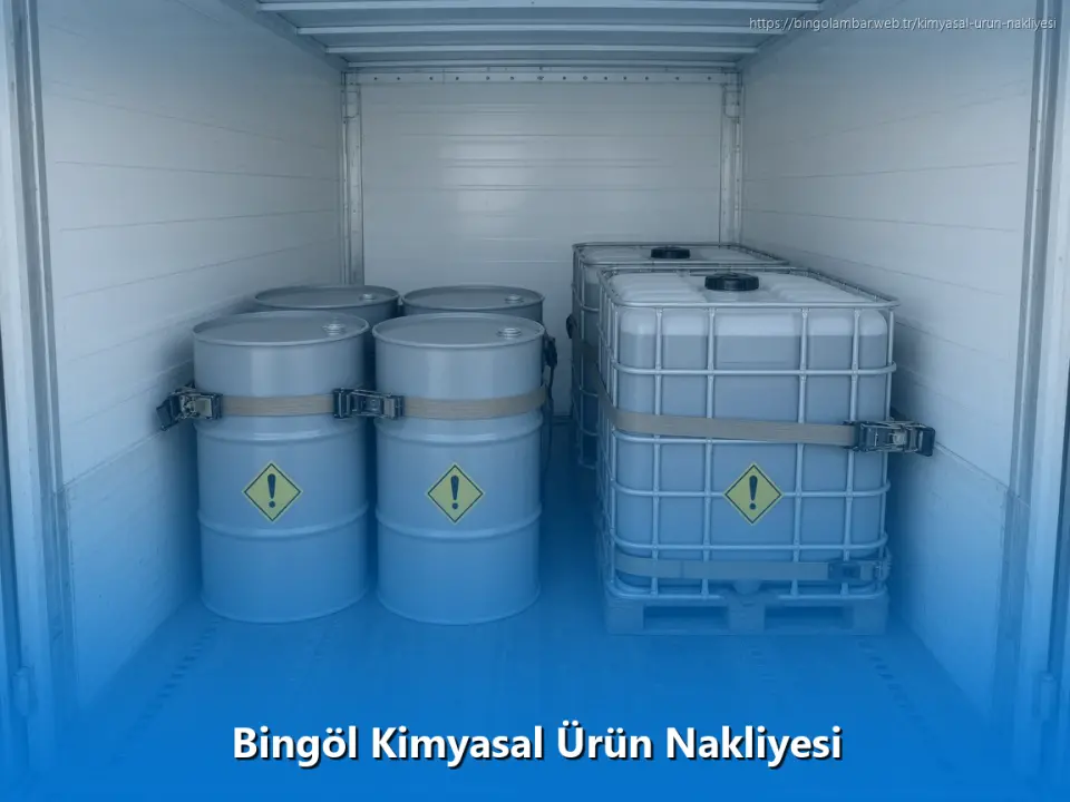 Bingöl Kimyasal Ürün Nakliyesi