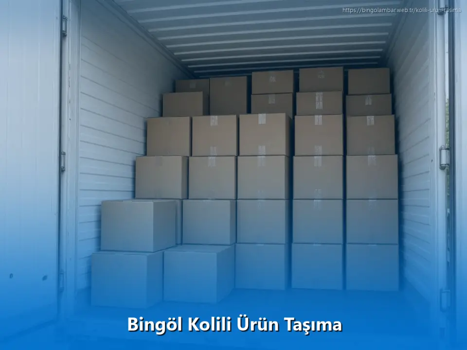 Bingöl Kolili Ürün Taşıma